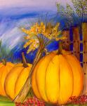 The image for Pumpkins at the Fence