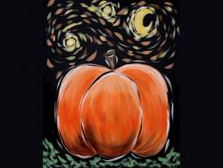 The image for Starry Night Pumpkin