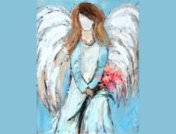 The image for Angel with Flowers